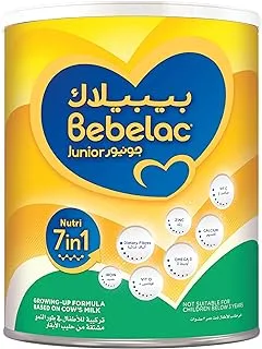 حليب بيبيلاك جونيور 4 ، المرحلة 4 ، مسحوق حليب للأطفال الصغار من 3-6 سنوات ، 400 جرام