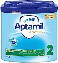 Aptamil Advance 2 Next Generation Follow On Formula from 6-12 months, 400g