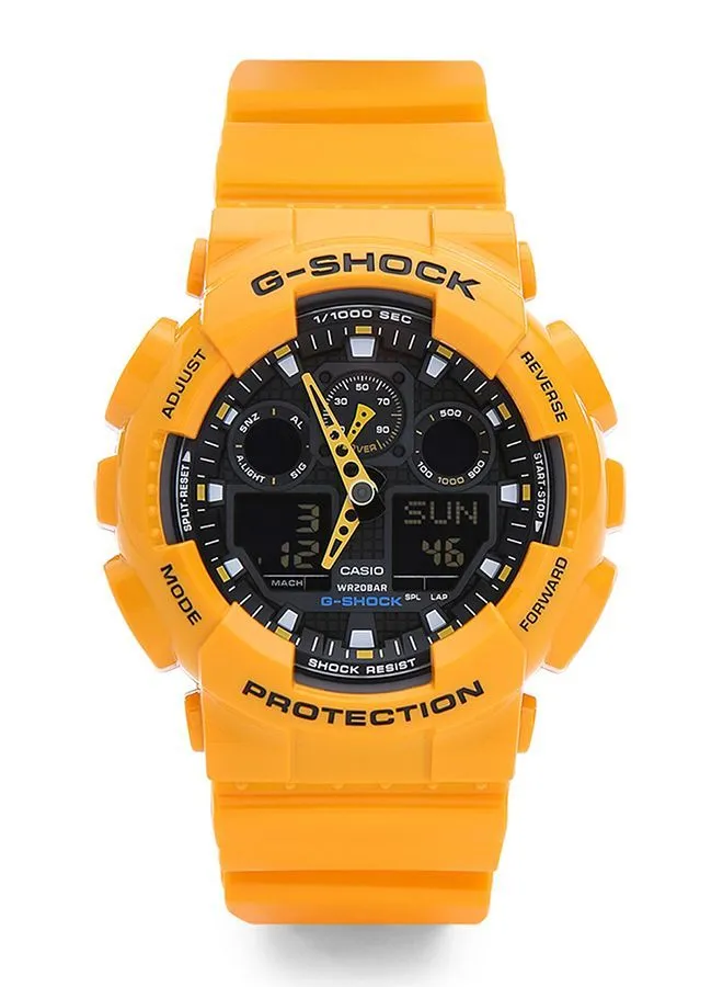 G-SHOCK Men's Analog/Digital Watch GA-100A-9ADR 