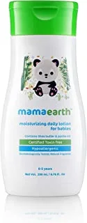 Mamaearth Moisturizing Daily Lotion For Babies Contains Shea Butter & Jojoba Oil (200 ML)