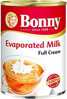 Bonny Full Cream Evaporated Milk Can, 410G
