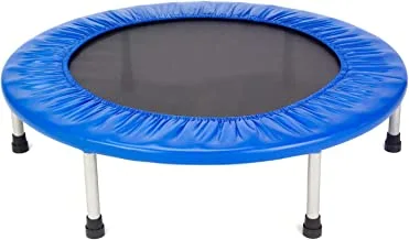 Funz Trampoline, Kids Outdoor Trampolines Jump Bed, BLUE, Size: 101 CM, TM40
