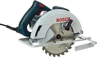 BOSCH - GKS 140 hand-circular saw, 1400 Watt, 184 mm saw blade diameter, 6200 rpm, high performance and resistance for rough cutting