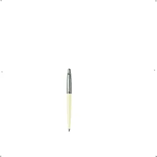 Parker Jotter Special Chrome Trim Whiteness Ballpoint Pen | Ink Refill | Gift Boxed | 7316, S0946000