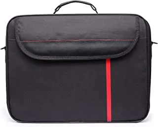 Datazone laptop bag, lightweight waterproof laptop shoulder bag size 13.3 inch suitable for smartphones, tablets, documents DZ-2050 (Black)