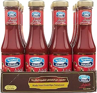 Saudia tomato ketchup , 340 gm
