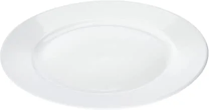 Porcelain Magnesia Flat Plate, 9 Inch