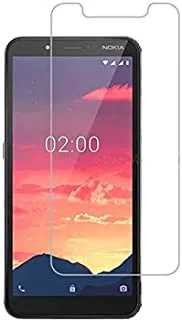 Nokia C2 2020 Screen Protector Glass Full Glue Tempered Glass Screen Guard Anti Explosion 2.5D for Nokia C2 2020 by Nice.Store.UAE