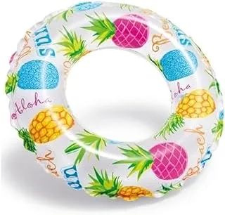 Intex Recreation Lively Print Swim Ring 20 Inches, 59230Np, Assorted Designs