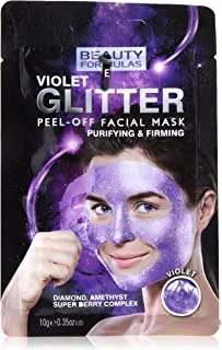 Beauty Formulas Glitter Peel Off Mask 10 g Violet