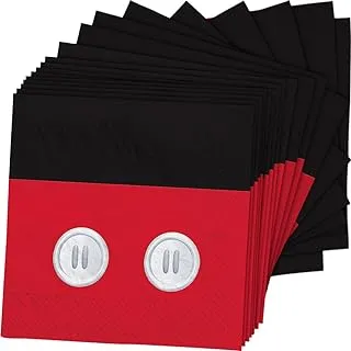 Mickey Mouse Lunch Napkins (16 Pcs) - 1 Pack