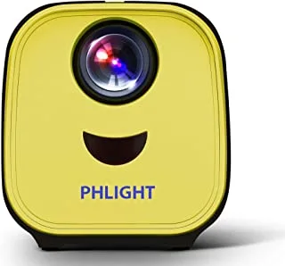 Phlight Mini Projector, Home Projector 800 Lumens With Hdmi, Usb Port, And Sd Slot, Ph-P-4001, Black, Small