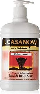 Casanova hand and body soap - Bakhoor, 500 ml