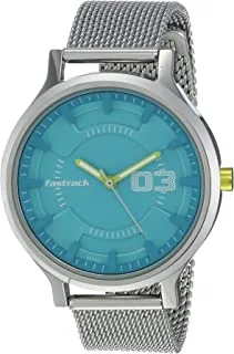 Fastrack Loopholes Blue Dial Analog Watch For Men