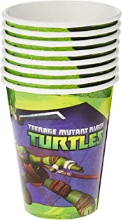 Teenage Mutant Ninja Turtles Paper Cups, 9 Oz.- 8 Pcs.