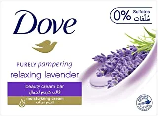 Dove Relaxing Lavender Beauty Cream Bar Soap 160g