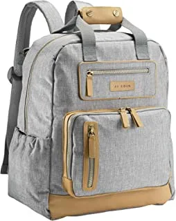 JJ Cole Papago Pack Diaper Bag, Gender Neutral Large Capacity Backpack with Stroller Clips