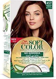 Wella Soft Color Kit 457 Medium Red Brown