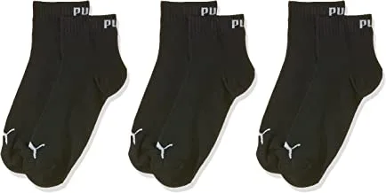 Puma Boys/Unisex Kids Quarter 3 Pack Socks