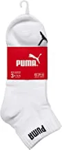 PUMA Unisex Quarter-V 3P Socks