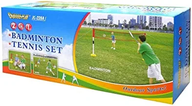 2In1 Badminton &Tennis Set Jc-228A @Fs