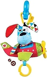 Yookidoo Dog Tap N Play Musical Plane, Multi-Colour