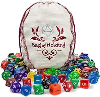 Dice: Wiz Dice - Bag of Holding - Poly 20 Dice Sets (x140)