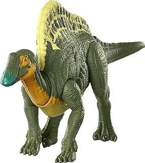 Jurassic World Toys Roar Attack Camp Cretaceous Dinosaur Figure with Movable Joints, Multicolor - HBX38