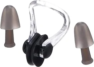 Swimming Earplug & Nose Clip Set, Mf7000, One Size