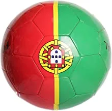 علم كرة القدم البرتغالي Mesuca JAB30365 ، سمك 2.7 مم