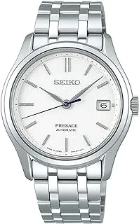 Seiko Presage Analog Automatic White Dial stainless steel Watch for Men SRPH97J