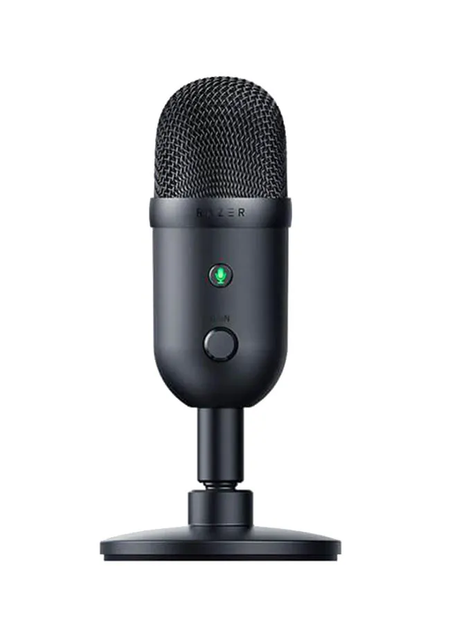 RAZER Seiren V2 X USB Microphone: 25mm Condenser Microphone - Supercardioid Pickup Pattern - Digital Analogue Limiter - Mic Monitoring/Gain & Mute Buttons - Built-in Shock Absorber