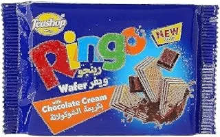 Teashop Ringo Chocolate Wafer, 12 x 40 g