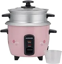 Olsenmark Rice Cooker 0.6 L 350 W OMRC2350H Pink/Silver