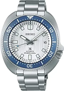 Seiko PROSPEX Analog automatic White Dial Stainless steel Diver's watch for Men SPB301J
