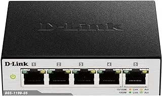 D-Link 5-Port Gigabit PoE Smart Managed Switch and PoE Extender