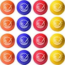 GoSports Foam Golf Practice Balls - Realistic Feel and Limited Flight - Soft for Indoor or Outdoor Training - Choose Between 16 Pack or 64 Pack
