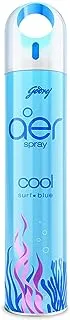 Godrej aer Spray, Home and Office Air Freshener - Cool Surf Blue (300 ml)