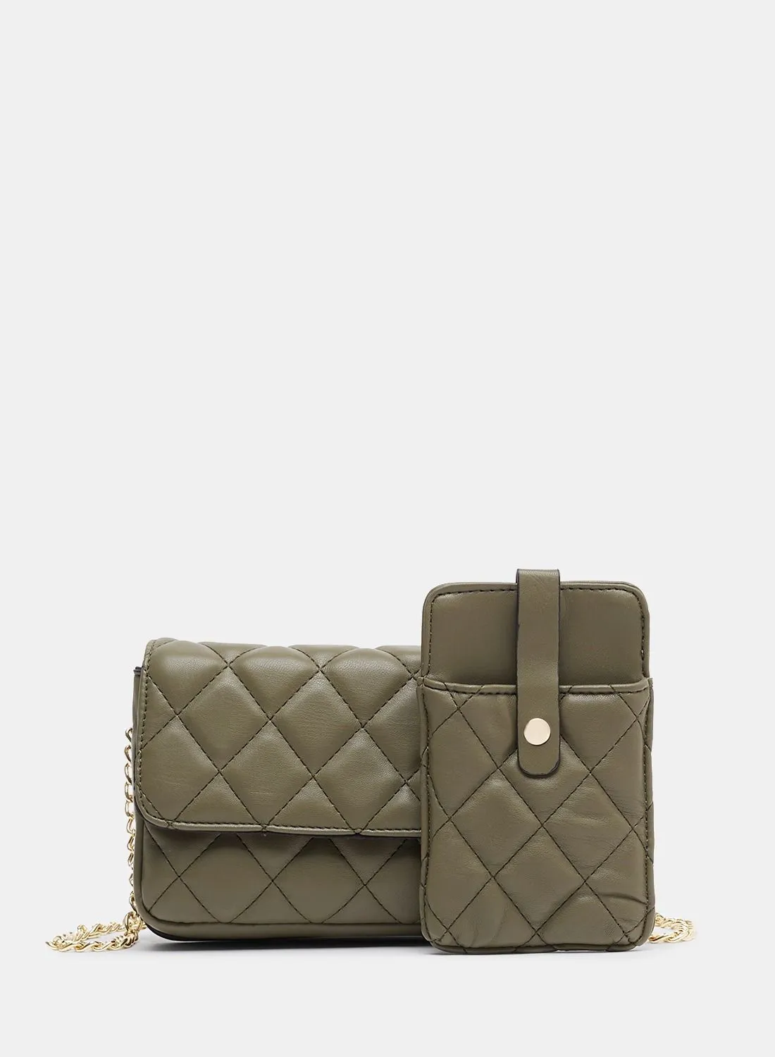 ONLY Quilted Crossbody Bag