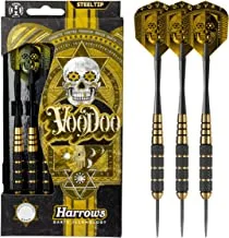 Harrows Voodoo Brass Darts Black/Gold
