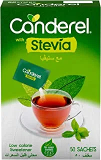 Canderel Stevia Sweetener Sachets, 50g