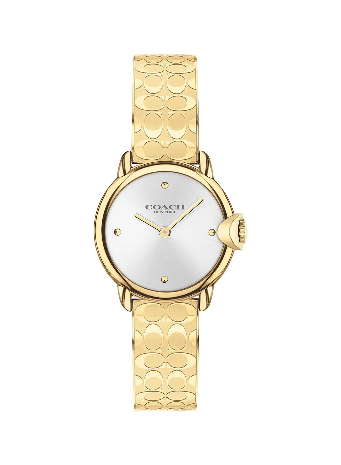 ساعة كوتش للسيدات كوتش أردن فضية مينا بيضاء للنساء - 14503692