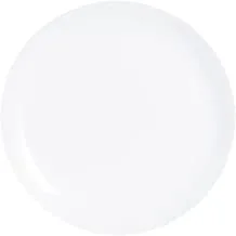 Luminarc Diwali Dinner Plate, White-Made in France