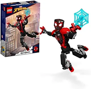 LEGO® 76225 Marvel Miles Morales Figure Set, Fully Articulated Spider-Man Action Toy, Super Hero Movie Collectible, Birthday Gift Idea for Kids