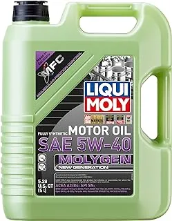 Liqui Moly 20232 Molygen New Generation 5W40 Motor Oil, 5 l, 1 Pack