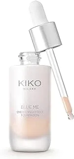 Kiko Milano Blue Me Energizing Effect Face Foundation, 1 Ivory