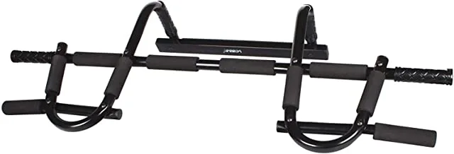 LivEUp Ls3153A Chin Up Bar With Arm Strap, Black