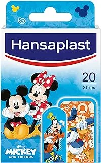 Hansaplast Disney Mickey Mouse and Friends Kids Plasters, 20 Strips