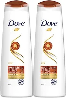 DOVE Shampoo & Conditioner for frizzy and dry hair, Nourishing Oil Care, nourishing care for up to 100% smoother* hair,
