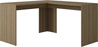 Brv computer desk - oak, mdp, bc 59-23, brown